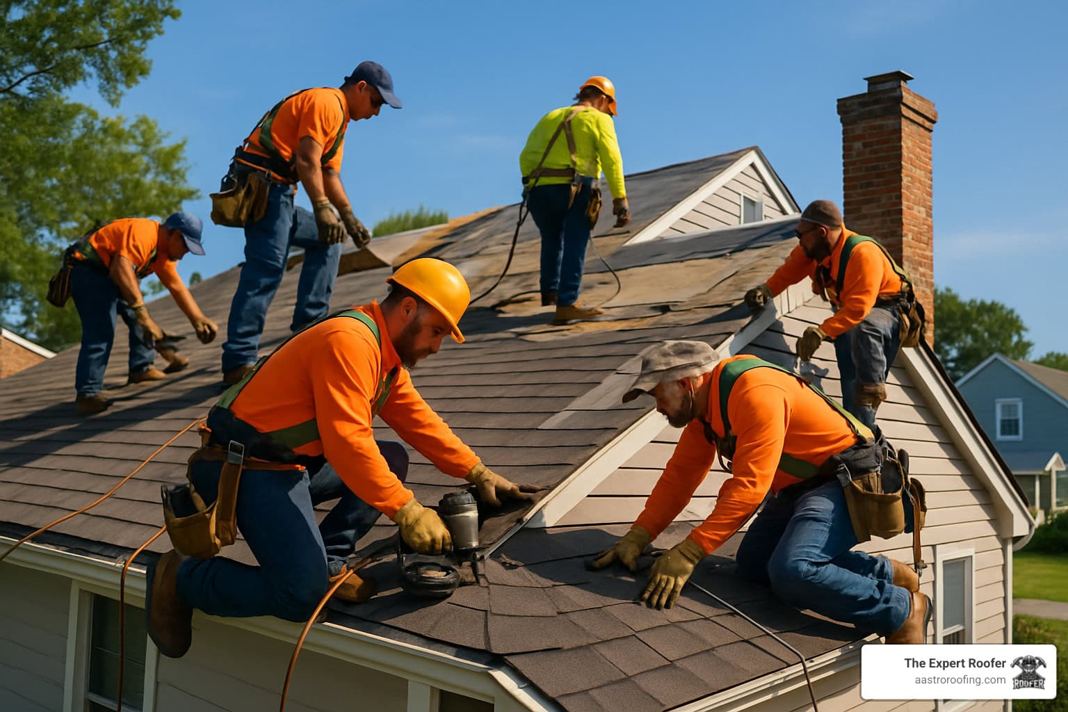 local roofer company